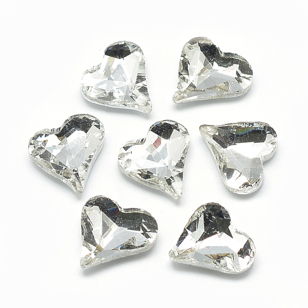PandaHall Pointed Back Glass Rhinestone Cabochons, Faceted, Back Plated, Heart, Clear, 12x11.8x4.5mm Glass Rhinestone Heart Clear
PandaHall Pointed Back Glass Rhinestone Cabochons, Faceted, Back Plated, Heart, Clear, 12x11.8x4.5mm Glass Rhinestone Heart Clear