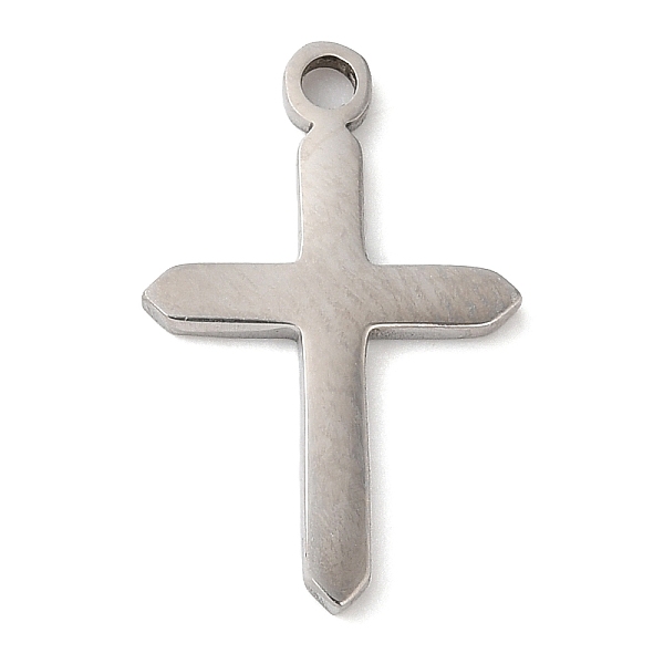 PandaHall 201 Stainless Steel Pendants, Cross Charm, Stainless Steel Color, 19x12x1.5mm, Hole: 1.8mm 201 Stainless Steel Cross
PandaHall 201 Stainless Steel Pendants, Cross Charm, Stainless Steel Color, 19x12x1.5mm, Hole: 1.8mm 201 Stainless Steel Cross