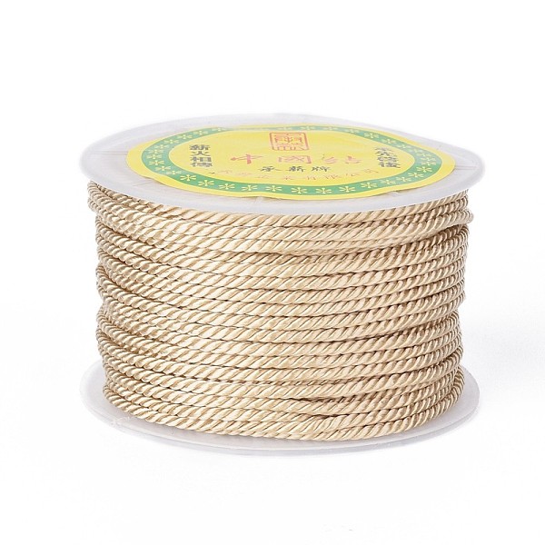 PandaHall Polyester Milan Cord for DIY Jewelry Craft Making, Wheat, 3mm, about 27.34 yards(25m)/roll Polyester Orange
PandaHall Polyester Milan Cord for DIY Jewelry Craft Making, Wheat, 3mm, about 27.34 yards(25m)/roll Polyester Orange
