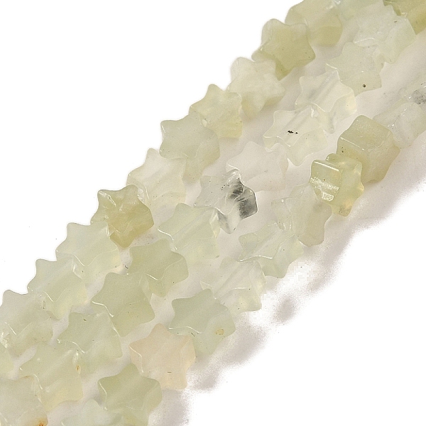 PandaHall Natural New Jade Beads Strands, Star, 4x4.5x2mm, Hole: 0.8mm, about 102pcs/strand, 15.35 inch(39cm) New Jade Star
PandaHall Natural New Jade Beads Strands, Star, 4x4.5x2mm, Hole: 0.8mm, about 102pcs/strand, 15.35 inch(39cm) New Jade Star