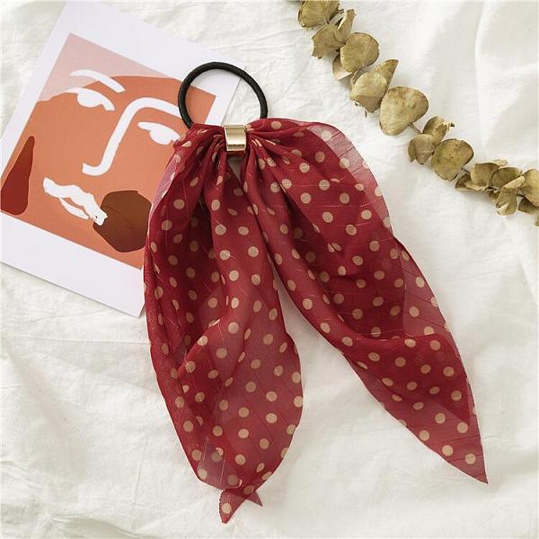 PandaHall Polka Dot Pattern Cloth Elastic Hair Accessories, for Girls or Women, with Iron Findings, Hair Ties with Long Tail, Knotted Bow..., Red
PandaHall Polka Dot Pattern Cloth Elastic Hair Accessories, for Girls or Women, with Iron Findings, Hair Ties with Long Tail, Knotted Bow..., Red