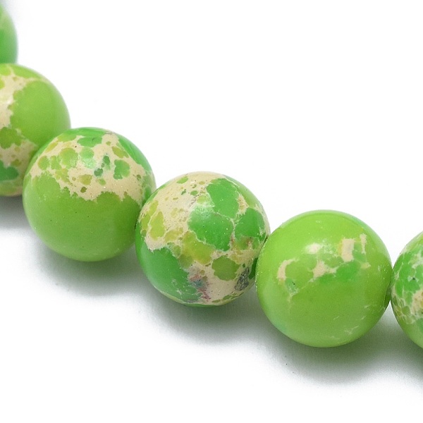 PandaHall Synthetic Regalite Bead Stretch Bracelets, Round, Dyed, Lawn Green, 2 inch~2-3/8 inch(5~6cm), Bead: 5.8~6.8mm Imperial Jasper
PandaHall Synthetic Regalite Bead Stretch Bracelets, Round, Dyed, Lawn Green, 2 inch~2-3/8 inch(5~6cm), Bead: 5.8~6.8mm Imperial Jasper