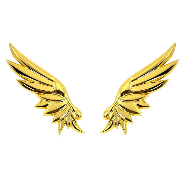PandaHall Metal Sticker, for Vehicle Decoration, Wings, Golden, 140x48x0.7mm Metal Wing
PandaHall Metal Sticker, for Vehicle Decoration, Wings, Golden, 140x48x0.7mm Metal Wing