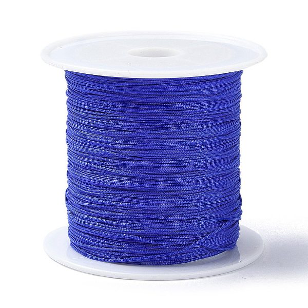 PandaHall Nylon Chinese Knot Cord, Nylon Jewelry Cord for Jewelry Making, Blue, 0.4mm, about 28~30m/roll Nylon Blue
PandaHall Nylon Chinese Knot Cord, Nylon Jewelry Cord for Jewelry Making, Blue, 0.4mm, about 28~30m/roll Nylon Blue