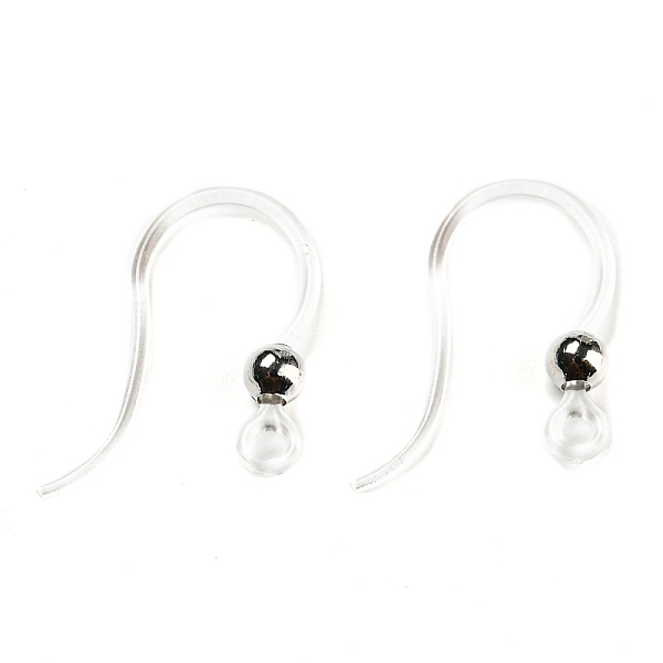 PandaHall Resin Earring Hooks, Ear Wire, Flat French Hooks with Ball, Clear, 15x12mm, Pin: 0.8mm Resin+Wood Clear
PandaHall Resin Earring Hooks, Ear Wire, Flat French Hooks with Ball, Clear, 15x12mm, Pin: 0.8mm Resin+Wood Clear