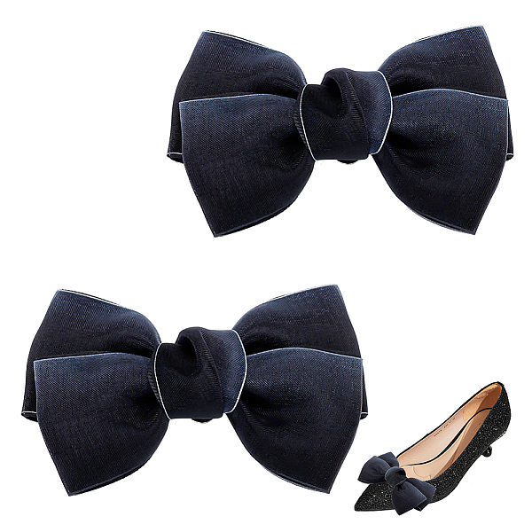 PandaHall AHANDMAKER 1 Pair Bow Shoe Buckle, Detachable Bowkont Shoe Clips, Elegant Polyester Bridal Shoe Buckle Shoe Charms Decoration for..., Black
PandaHall AHANDMAKER 1 Pair Bow Shoe Buckle, Detachable Bowkont Shoe Clips, Elegant Polyester Bridal Shoe Buckle Shoe Charms Decoration for..., Black