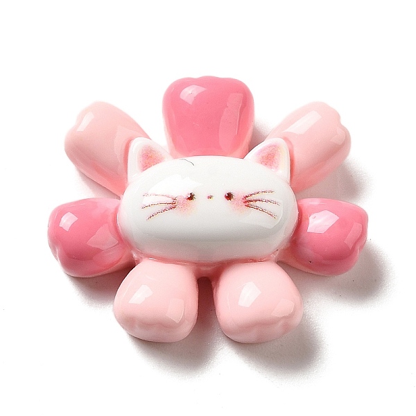 PandaHall Cat Theme Opaque Resin Decoden Cabochons, Flower, 21x24x8mm Resin Flower
PandaHall Cat Theme Opaque Resin Decoden Cabochons, Flower, 21x24x8mm Resin Flower