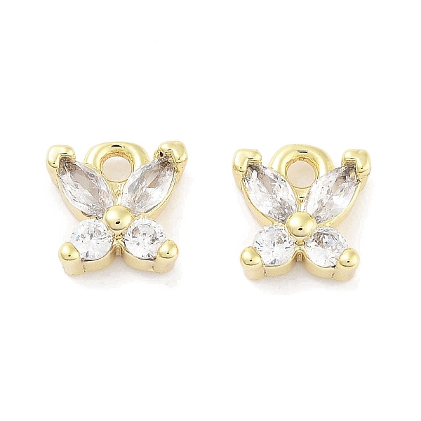PandaHall Brass Micro Pave Clear Cubic Zirconia Pendants, Butterfly, Real 18K Gold Plated, 6x7x2.5mm, Hole: 1.2mm Brass+Cubic Zirconia...
PandaHall Brass Micro Pave Clear Cubic Zirconia Pendants, Butterfly, Real 18K Gold Plated, 6x7x2.5mm, Hole: 1.2mm Brass+Cubic Zirconia...