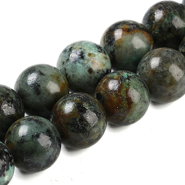 PandaHall Natural African Turquoise(Jasper) Beads Strands, Round, 20mm, Hole: 2mm, about 20pcs/strand, 15.55 inch(39.5cm) African Turquoise...
PandaHall Natural African Turquoise(Jasper) Beads Strands, Round, 20mm, Hole: 2mm, about 20pcs/strand, 15.55 inch(39.5cm) African Turquoise...