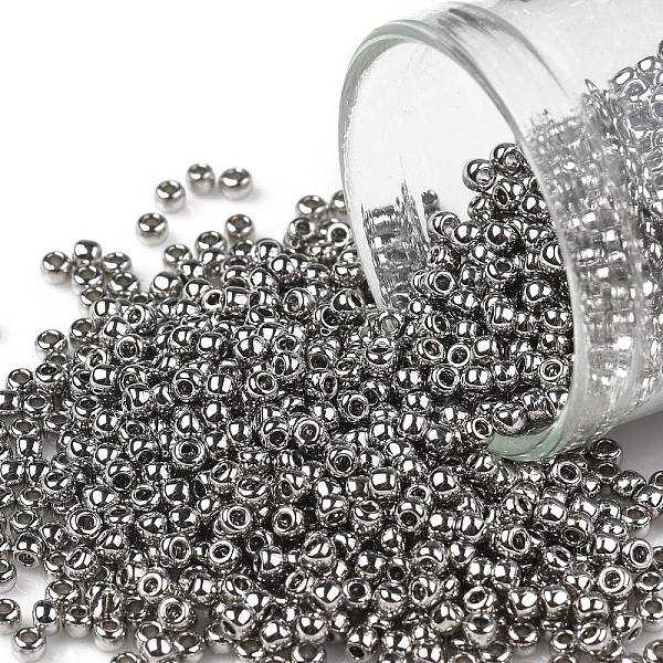 PandaHall TOHO Round Seed Beads, Japanese Seed Beads, (713) Olympic Silver Metallic, 11/0, 2.2mm, Hole: 0.8mm, about 1110pcs/10g Glass...
PandaHall TOHO Round Seed Beads, Japanese Seed Beads, (713) Olympic Silver Metallic, 11/0, 2.2mm, Hole: 0.8mm, about 1110pcs/10g Glass...