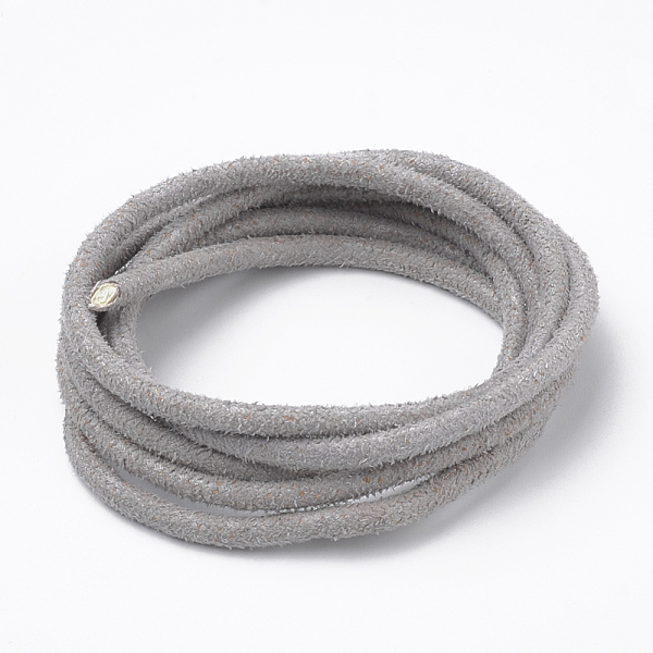 PandaHall Faux Suede Cords, Faux Suede Lace, Silver, 3x3mm, about 1.09 yards(1m)/strand Faux Suede Silver
PandaHall Faux Suede Cords, Faux Suede Lace, Silver, 3x3mm, about 1.09 yards(1m)/strand Faux Suede Silver