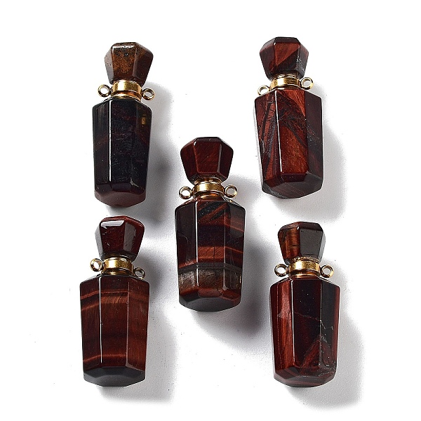 PandaHall Natural Tiger Eye Perfume Bottle Pendants, Rectangle Essentail Oil Diffuser Faceted Bottle Charms with Golden Tone Stainless Steel...
PandaHall Natural Tiger Eye Perfume Bottle Pendants, Rectangle Essentail Oil Diffuser Faceted Bottle Charms with Golden Tone Stainless Steel...