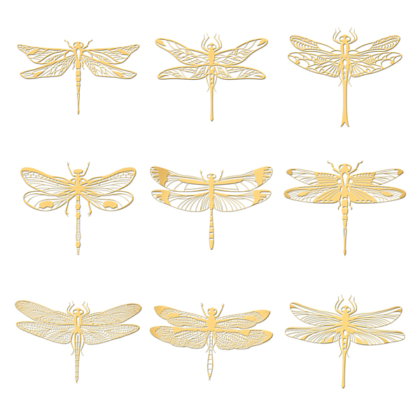 PandaHall Nickel Decoration Stickers, Metal Resin Filler, Epoxy Resin & UV Resin Craft Filling Material, Golden, Dragonfly, 40x40mm...
PandaHall Nickel Decoration Stickers, Metal Resin Filler, Epoxy Resin & UV Resin Craft Filling Material, Golden, Dragonfly, 40x40mm...