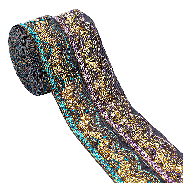 PandaHall AHANDMAKER 2Rolls 2 Colors Ethnic Style Embroidery Polyester Ribbons, Jacquard Ribbon, Garment Accessories, Single Face Floral..., Multicolor
PandaHall AHANDMAKER 2Rolls 2 Colors Ethnic Style Embroidery Polyester Ribbons, Jacquard Ribbon, Garment Accessories, Single Face Floral..., Multicolor
