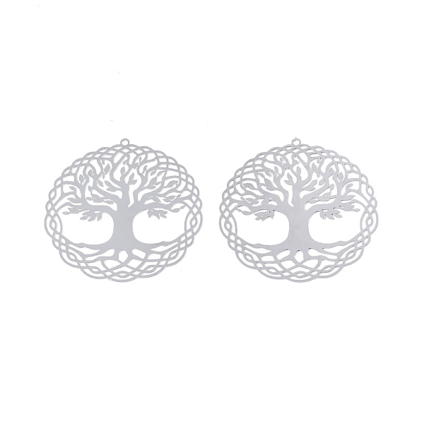 PandaHall 201 Stainless Steel Pendants, Etched Metal Embellishments, Flat Round with Tree of Life, Stainless Steel Color, 0.57 201 Stainless...
PandaHall 201 Stainless Steel Pendants, Etched Metal Embellishments, Flat Round with Tree of Life, Stainless Steel Color, 0.57 201 Stainless...