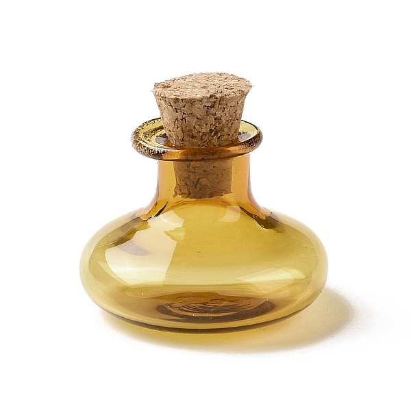 PandaHall Miniature Glass Bottles, with Cork Stoppers, Empty Wishing Bottles, for Dollhouse Accessories, Jewelry Making, Goldenrod..., Gold
PandaHall Miniature Glass Bottles, with Cork Stoppers, Empty Wishing Bottles, for Dollhouse Accessories, Jewelry Making, Goldenrod..., Gold