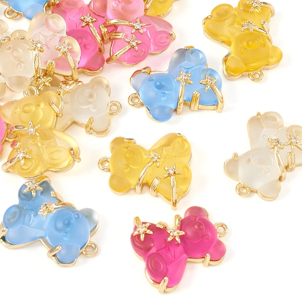 PandaHall 16Pcs 4 Colors Transparent Resin Crystal Rhinestone Pendants, Bear Charms, with Rack Plating Real 14K Gold Plated Brass Findings..., Multicolor
PandaHall 16Pcs 4 Colors Transparent Resin Crystal Rhinestone Pendants, Bear Charms, with Rack Plating Real 14K Gold Plated Brass Findings..., Multicolor