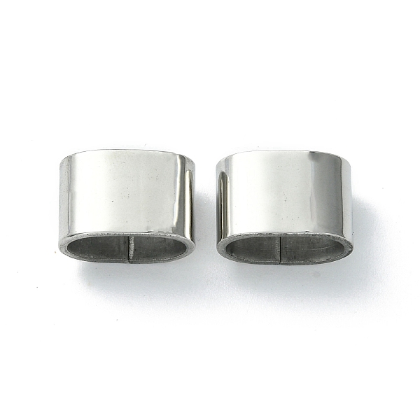 PandaHall 201 Stainless Steel Slide Charms/Slider Beads, For Leather Cord Bracelets Making, Oval, Stainless Steel Color, 10x15x9mm, Hole...
PandaHall 201 Stainless Steel Slide Charms/Slider Beads, For Leather Cord Bracelets Making, Oval, Stainless Steel Color, 10x15x9mm, Hole...