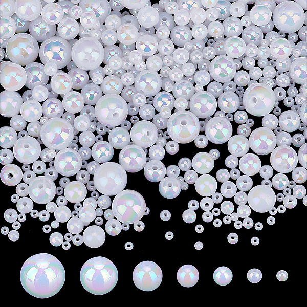 PandaHall PH 680pcs White Round Beads, 7 Sizes Acrylic Loose Beads AB Color Jewelry Making Beads 3 4 5 6 8 10 12mm Pearl Beads Spacer Beads...
PandaHall PH 680pcs White Round Beads, 7 Sizes Acrylic Loose Beads AB Color Jewelry Making Beads 3 4 5 6 8 10 12mm Pearl Beads Spacer Beads...