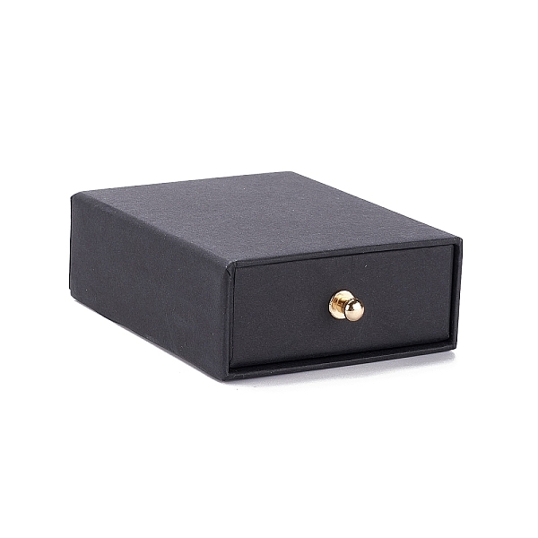 PandaHall Rectangle Paper Drawer Jewelry Set Box, with Brass Rivet, for Earring, Ring and Necklace Gifts Packaging, Black, 7x9x3cm Paper...
PandaHall Rectangle Paper Drawer Jewelry Set Box, with Brass Rivet, for Earring, Ring and Necklace Gifts Packaging, Black, 7x9x3cm Paper...