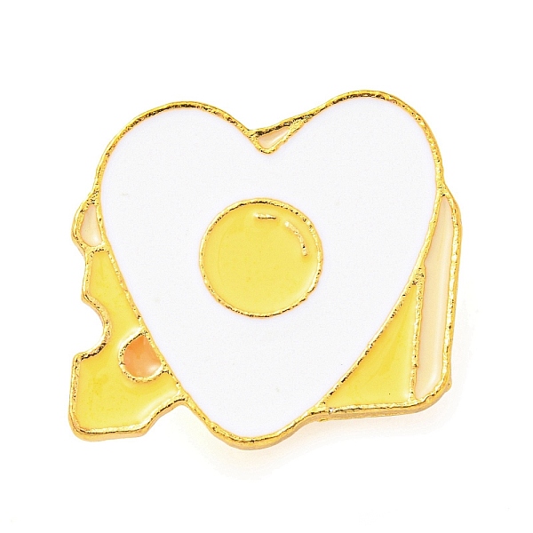PandaHall Food Theme Enamel Pin, Golden Alloy Brooch for Backpack Clothes, Heart Fried Egg, Yellow, 20x22x1.5mm Alloy+Enamel Food Yellow
PandaHall Food Theme Enamel Pin, Golden Alloy Brooch for Backpack Clothes, Heart Fried Egg, Yellow, 20x22x1.5mm Alloy+Enamel Food Yellow