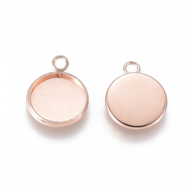 PandaHall 201 Stainless Steel Pendant Cabochon Settings, Plain Edge Bezel Cups, Flat Round, Rose Gold, 17.5x14x2mm, Hole: 2.2mm 201...
PandaHall 201 Stainless Steel Pendant Cabochon Settings, Plain Edge Bezel Cups, Flat Round, Rose Gold, 17.5x14x2mm, Hole: 2.2mm 201...