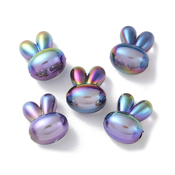 PandaHall UV Plating Rainbow Iridescent Acrylic Beads, Rabbit, Colorful, 15.5x12.5x10mm, Hole: 2mm Acrylic Rabbit
PandaHall UV Plating Rainbow Iridescent Acrylic Beads, Rabbit, Colorful, 15.5x12.5x10mm, Hole: 2mm Acrylic Rabbit
