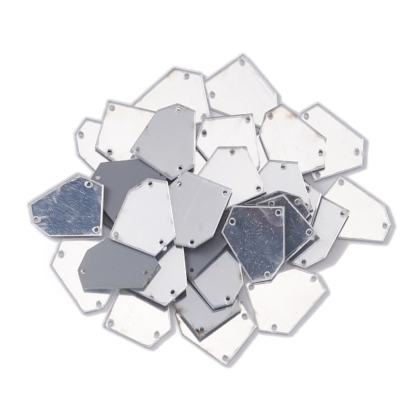 PandaHall Sew On Mirror Rhinestones, Polygon Shape Acrylic Pieces, with Holes for Costume Evening Dresses Clothing Wedding Dress Decoration..., Clear
PandaHall Sew On Mirror Rhinestones, Polygon Shape Acrylic Pieces, with Holes for Costume Evening Dresses Clothing Wedding Dress Decoration..., Clear
