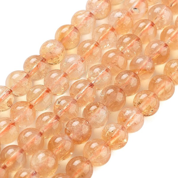 PandaHall Natural Citrine Beads Strands, Round, 6x6mm, Hole: 1mm, about 62pcs/strand, 15.5 inch Citrine Round
PandaHall Natural Citrine Beads Strands, Round, 6x6mm, Hole: 1mm, about 62pcs/strand, 15.5 inch Citrine Round