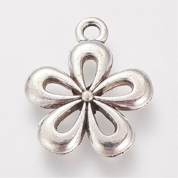 PandaHall Tibetan Style Alloy Pendants, Flower, Lead Free & Cadmium Free, Antique Silver, 18x15x2mm, Hole: 2mm, about 430pcs/500g Alloy...
PandaHall Tibetan Style Alloy Pendants, Flower, Lead Free & Cadmium Free, Antique Silver, 18x15x2mm, Hole: 2mm, about 430pcs/500g Alloy...
