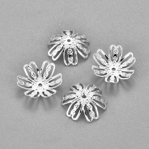 PandaHall 201 Stainless Steel Fancy Bead Caps, Flower, 6-Petal, Silver, 14.5x14x4mm, Hole: 1mm 201 Stainless Steel
PandaHall 201 Stainless Steel Fancy Bead Caps, Flower, 6-Petal, Silver, 14.5x14x4mm, Hole: 1mm 201 Stainless Steel