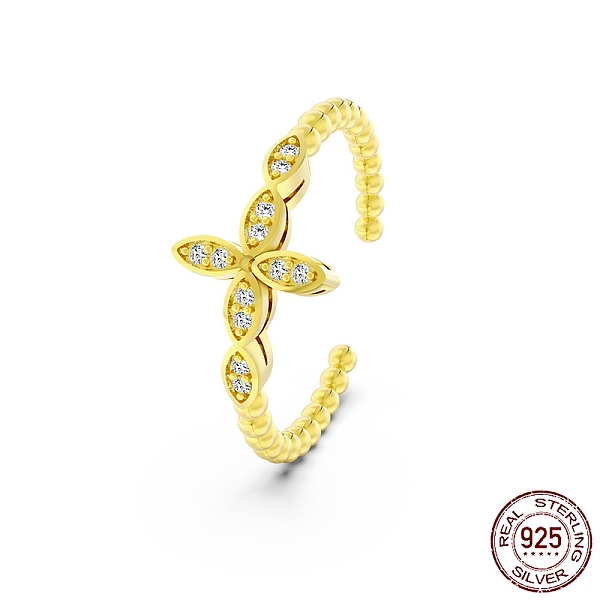 PandaHall 925 Sterling Silver Finger Ring, Cubic Zirconia Cuff Ring, Religion Cross Ring for Women, Real 14K Gold Plated, 2~8.5mm, US Size 6..., Clear
PandaHall 925 Sterling Silver Finger Ring, Cubic Zirconia Cuff Ring, Religion Cross Ring for Women, Real 14K Gold Plated, 2~8.5mm, US Size 6..., Clear