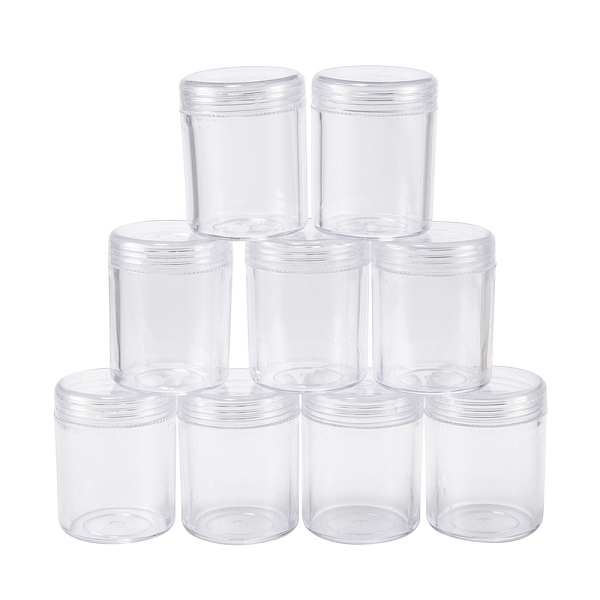 PandaHall Plastic Bead Containers, Clear, 3.9x5cm, Capacity: 20ml(0.67 fl. oz) Plastic Round Clear
PandaHall Plastic Bead Containers, Clear, 3.9x5cm, Capacity: 20ml(0.67 fl. oz) Plastic Round Clear