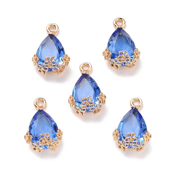 PandaHall Rhinestone Pendants, with Light Gold Alloy Settings, Teardrop with Flower, Royal Blue, 20x12.5x6mm, Hole: 1.8mm Alloy+Rhinestone...
PandaHall Rhinestone Pendants, with Light Gold Alloy Settings, Teardrop with Flower, Royal Blue, 20x12.5x6mm, Hole: 1.8mm Alloy+Rhinestone...