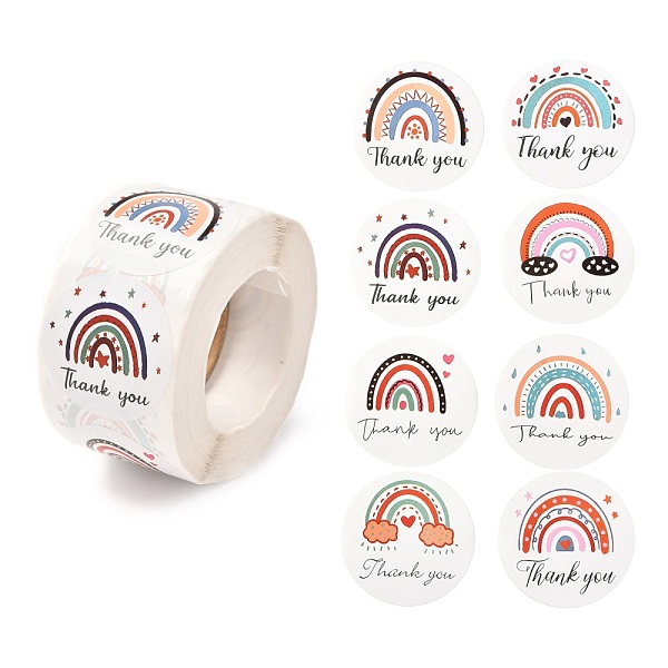 PandaHall 1.5 Inch Thank You Sticker, Self-Adhesive Paper Gift Tag Stickers, Flat Round with Word Pattern, Colorful, Rainbow Pattern, 3.8cm...
PandaHall 1.5 Inch Thank You Sticker, Self-Adhesive Paper Gift Tag Stickers, Flat Round with Word Pattern, Colorful, Rainbow Pattern, 3.8cm...