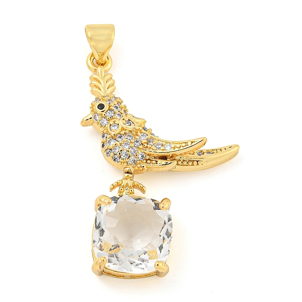 PandaHall Rack Plating Brass Micro Pave Clear Cubic Zirconia Pendants, with Glass, Long-Lasting Plated, Cadmium Free & Lead Free, Real 18K...
PandaHall Rack Plating Brass Micro Pave Clear Cubic Zirconia Pendants, with Glass, Long-Lasting Plated, Cadmium Free & Lead Free, Real 18K...