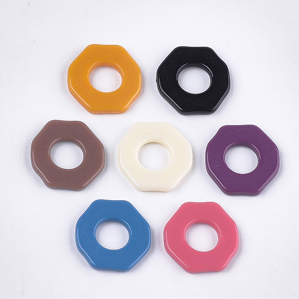PandaHall Opaque Acrylic Linking Rings, Octagon, Mixed Color, 22x22x3mm, Inner Diameter: 9.5mm Acrylic Octagon Multicolor
PandaHall Opaque Acrylic Linking Rings, Octagon, Mixed Color, 22x22x3mm, Inner Diameter: 9.5mm Acrylic Octagon Multicolor