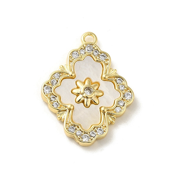 PandaHall Brass Micro Pave Cubic Zirconia Pendants, with White Shell, Real 14K Gold Plated, Cross, 19x15x2mm, Hole: 1.2mm Brass+Cubic..., Clear
PandaHall Brass Micro Pave Cubic Zirconia Pendants, with White Shell, Real 14K Gold Plated, Cross, 19x15x2mm, Hole: 1.2mm Brass+Cubic..., Clear