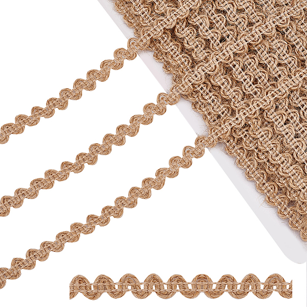 PandaHall PH 15 Yards Gimp Braid Trim 8mm Braided Jute Ribbon Fabric Trim Lace Trim Upholstery Trim for Christmas Party Home Sewing Costume..., Brown
PandaHall PH 15 Yards Gimp Braid Trim 8mm Braided Jute Ribbon Fabric Trim Lace Trim Upholstery Trim for Christmas Party Home Sewing Costume..., Brown