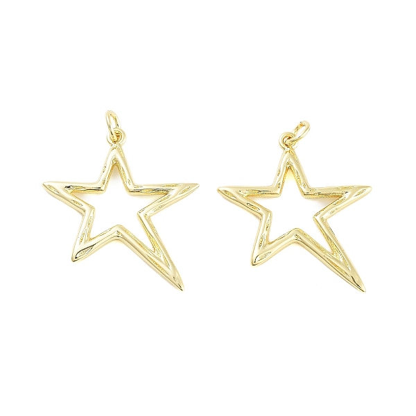PandaHall Rack Plating Brass Pendants, Long-Lasting Plated, Cadmium Free & Lead Free, with Jump Ring, Star, Real 18K Gold Plated, 28x24x2mm...
PandaHall Rack Plating Brass Pendants, Long-Lasting Plated, Cadmium Free & Lead Free, with Jump Ring, Star, Real 18K Gold Plated, 28x24x2mm...