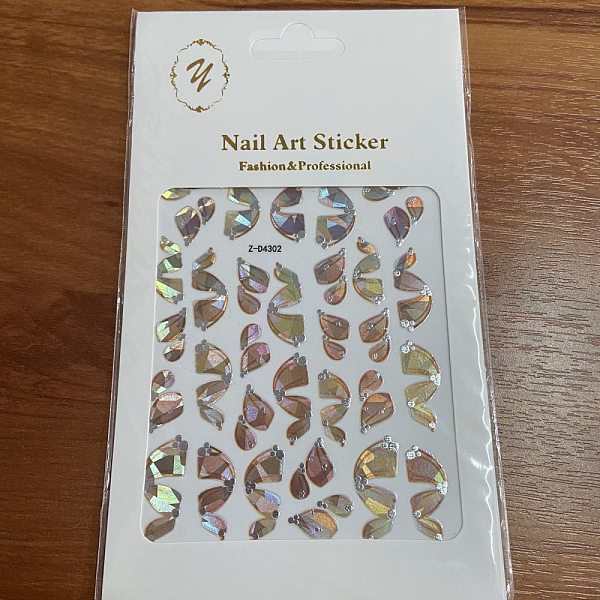 PandaHall Shining Laser Ribbon Nail Decals Stickers, Self-Adhesive Nail Design Art, for Nail Toenails Tips Decorations, Sandy Brown...
PandaHall Shining Laser Ribbon Nail Decals Stickers, Self-Adhesive Nail Design Art, for Nail Toenails Tips Decorations, Sandy Brown...