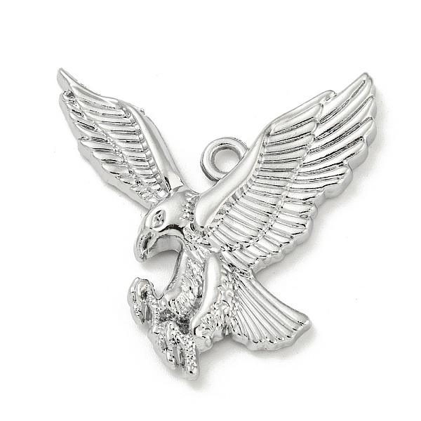 PandaHall Alloy Pendants, Eagle Shape, Platinum, 39.5x38.5x4mm, Hole: 2.5x3mm Alloy Eagle
PandaHall Alloy Pendants, Eagle Shape, Platinum, 39.5x38.5x4mm, Hole: 2.5x3mm Alloy Eagle