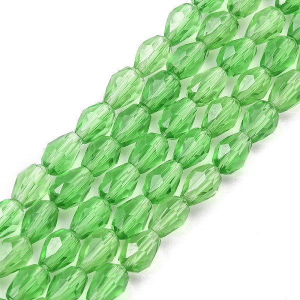 PandaHall Glass Beads Strands, Faceted, teardrop, Green, 6x4mm, Hole: 1mm, about 65~68pcs/strand, 14.96~15.35 inch Glass Teardrop Green
PandaHall Glass Beads Strands, Faceted, teardrop, Green, 6x4mm, Hole: 1mm, about 65~68pcs/strand, 14.96~15.35 inch Glass Teardrop Green