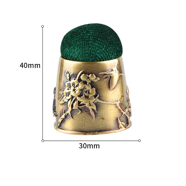 PandaHall Retro Flower Zine Alloy Needle Pins Wrist Velvet Cushions, for Sewing Quilting Accessories, Green, Antique Bronze, 40x30mm Alloy...
PandaHall Retro Flower Zine Alloy Needle Pins Wrist Velvet Cushions, for Sewing Quilting Accessories, Green, Antique Bronze, 40x30mm Alloy...