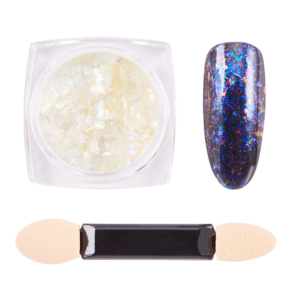 PandaHall Nail Art Glitter Powder, Starry Sky/Mirror Effect, Shiny Nail Decoration, with One Brush, Colorful, 30x30x17mm, about 0.3g/box...
PandaHall Nail Art Glitter Powder, Starry Sky/Mirror Effect, Shiny Nail Decoration, with One Brush, Colorful, 30x30x17mm, about 0.3g/box...