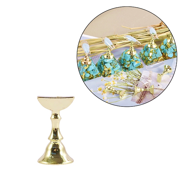 PandaHall Alloy Nail Stand, Press on Stand for Nails, Manicure Practice Training Nail Display Stand DIY Fingernail Holder, Golden...
PandaHall Alloy Nail Stand, Press on Stand for Nails, Manicure Practice Training Nail Display Stand DIY Fingernail Holder, Golden...