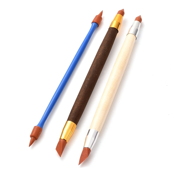 PandaHall Double-headed Rubber Pens, Sculpture Tools Ceramic Tools Clay Tools DIY, Mixed Color, 16.5~17.2x0.7~1.05cm, 3pcs/set Wood..., Multicolor
PandaHall Double-headed Rubber Pens, Sculpture Tools Ceramic Tools Clay Tools DIY, Mixed Color, 16.5~17.2x0.7~1.05cm, 3pcs/set Wood..., Multicolor
