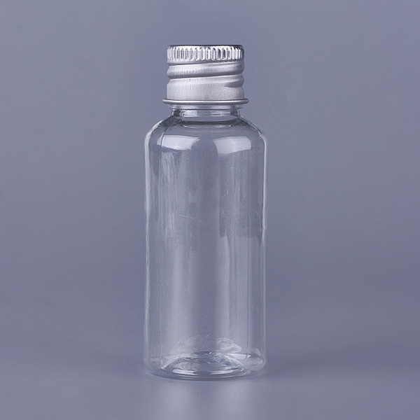 PandaHall 30ml Transparent PET Plastic Empty Bottle, with Aluminum Screw Lid, Portable Cosmetic Container, for Lotion, Cream, Clear...
PandaHall 30ml Transparent PET Plastic Empty Bottle, with Aluminum Screw Lid, Portable Cosmetic Container, for Lotion, Cream, Clear...