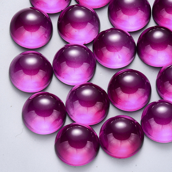 PandaHall Transparent Spray Painted Glass Cabochons, Half Round/Dome, Medium Violet Red, 16x8mm Glass Half Round Red
PandaHall Transparent Spray Painted Glass Cabochons, Half Round/Dome, Medium Violet Red, 16x8mm Glass Half Round Red