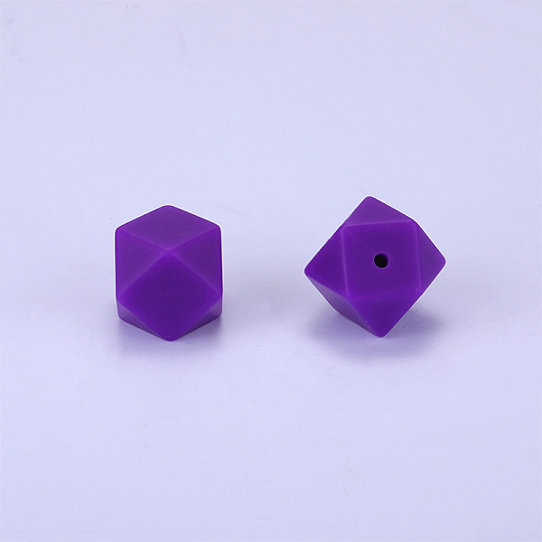 PandaHall Hexagonal Silicone Beads, Chewing Beads For Teethers, DIY Nursing Necklaces Making, Dark Violet, 23x17.5x23mm, Hole: 2.5mm...
PandaHall Hexagonal Silicone Beads, Chewing Beads For Teethers, DIY Nursing Necklaces Making, Dark Violet, 23x17.5x23mm, Hole: 2.5mm...